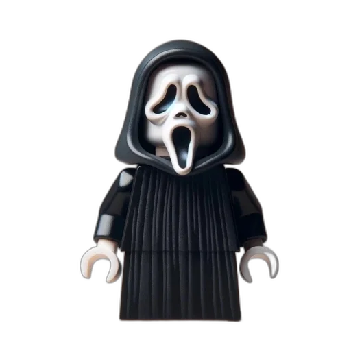 mask, creature, 3d render, concept art transparent PNG cut-out