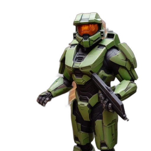robot, weapon, concept art, 3d render transparent PNG cut-out