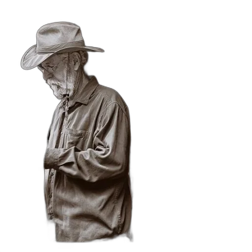 jacket, hat, staff, mask transparent PNG cut-out