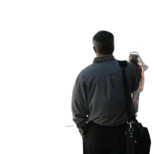 staff, jacket, dress, umbrella transparent PNG cut-out