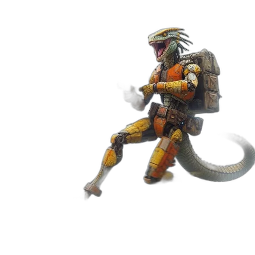 dragon, creature, robot, animal transparent PNG cut-out