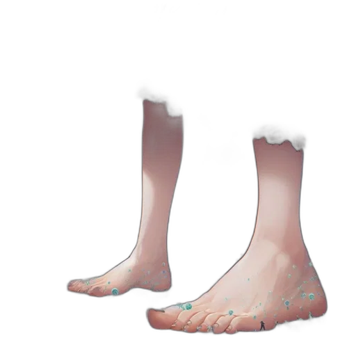 shoes, creature, mask, hair transparent PNG cut-out