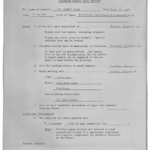 document, titled, cleveland, health transparent PNG cut-out