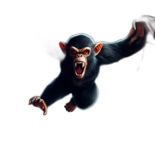 animal, creature, concept art, 3d render transparent PNG cut-out
