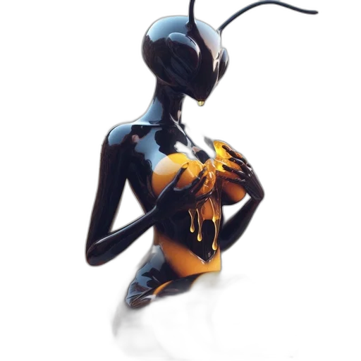 robot, dress, creature, mask transparent PNG cut-out