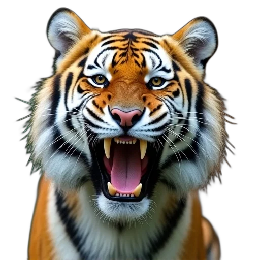 animal, creature, face, photorealistic transparent PNG cut-out