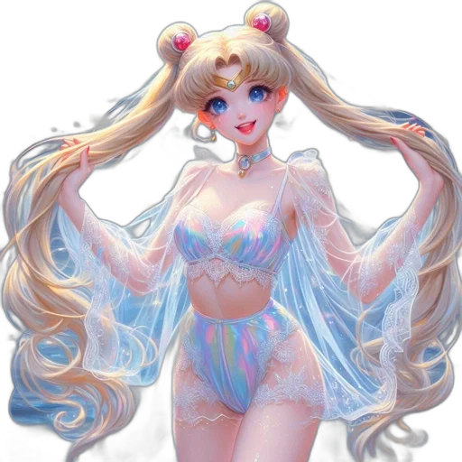 dress, concept art, vaporwave, fantasy art transparent PNG cut-out