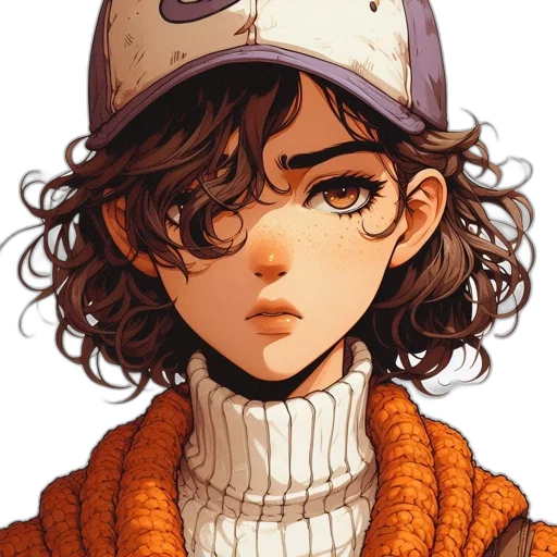 hat, face, jacket, mask transparent PNG cut-out