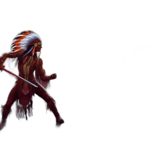 creature, staff, animal, hair transparent PNG cut-out