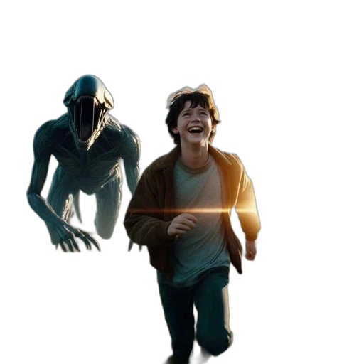 creature, concept art, 3d render, comic book art transparent PNG cut-out