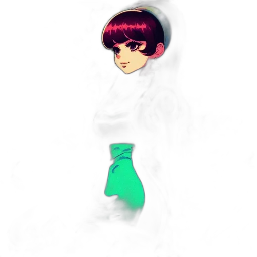 robot, staff, creature, dress transparent PNG cut-out