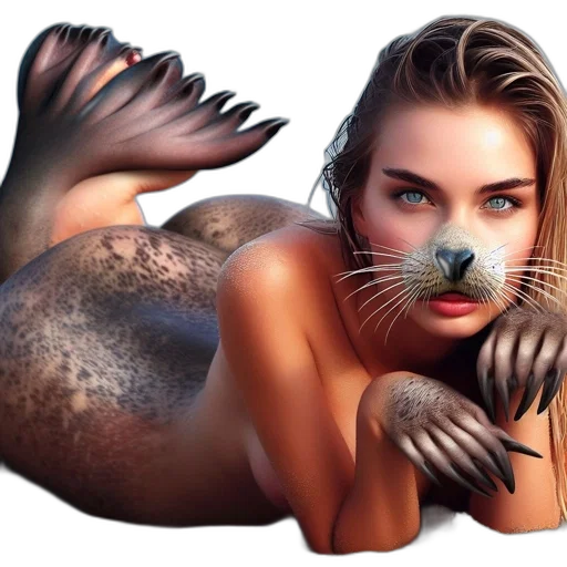 animal, creature, dragon, hair transparent PNG cut-out