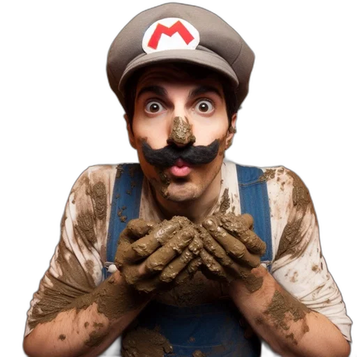 mask, face, staff, creature transparent PNG cut-out