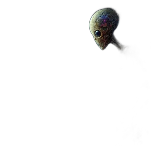 mask, creature, robot, weapon transparent PNG cut-out
