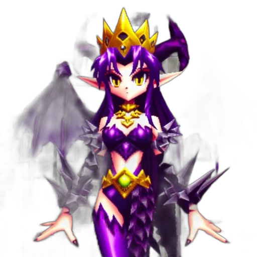 dragon, crown, staff, fantasy art transparent PNG cut-out