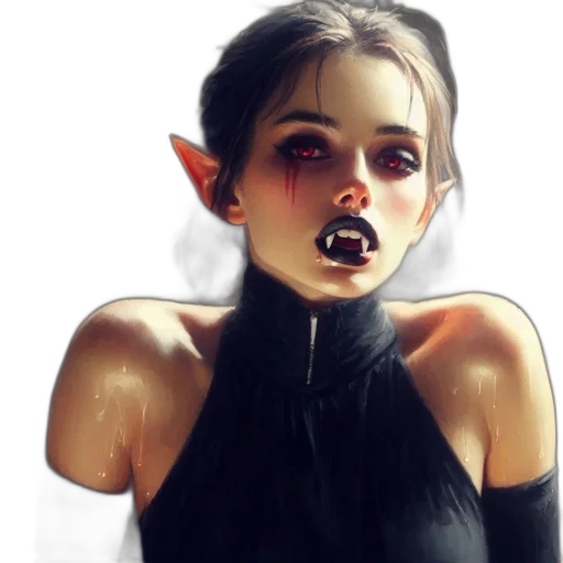 face, mask, creature, concept art transparent PNG cut-out