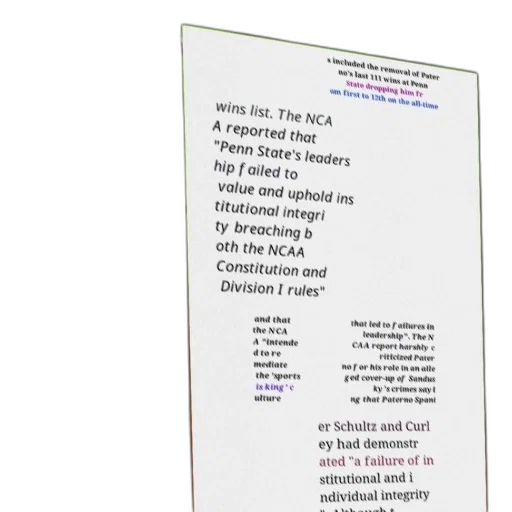 report, discussing, removal, paterno transparent PNG cut-out