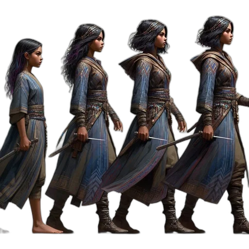 concept art, fantasy art, comic book art, 3d render transparent PNG cut-out