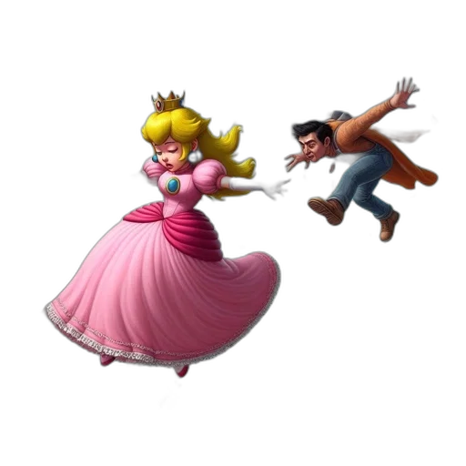 crown, dress, staff, concept art transparent PNG cut-out