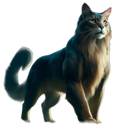 animal, creature, staff, hair transparent PNG cut-out