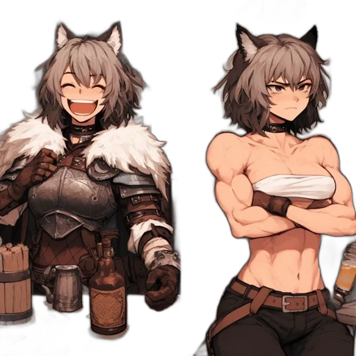 animal, weapon, concept art, pixel art transparent PNG cut-out