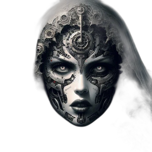 mask, face, crown, jewelry transparent PNG cut-out