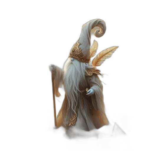 dragon, staff, creature, mask transparent PNG cut-out