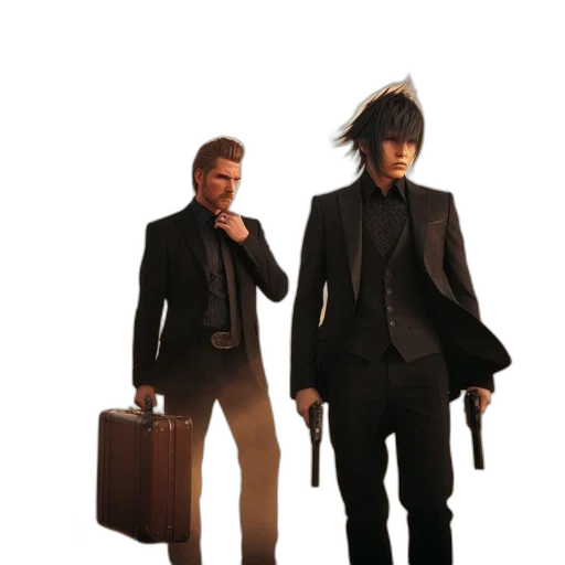 staff, jacket, concept art, 3d render transparent PNG cut-out