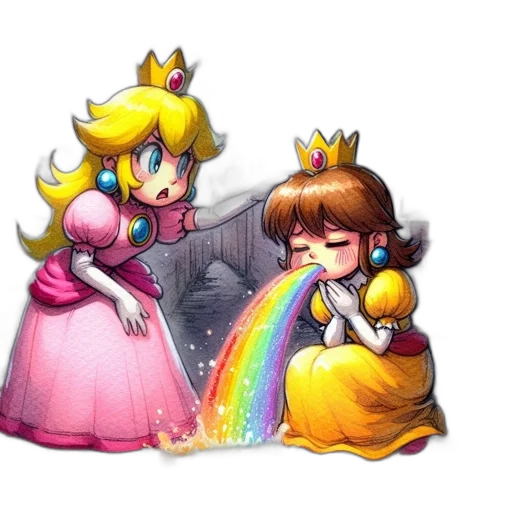 crown, dress, pixel art, concept art transparent PNG cut-out