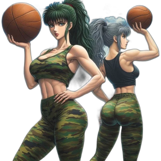 concept art, anime, comic book art, fantasy art transparent PNG cut-out