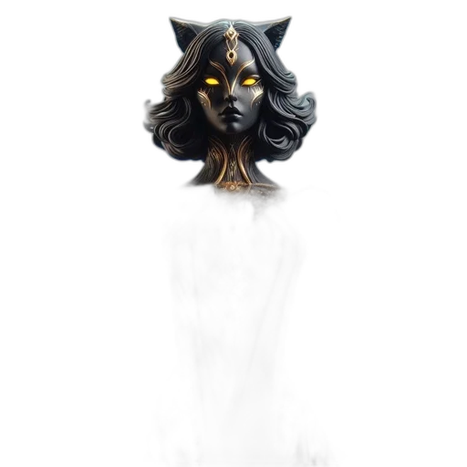 mask, staff, face, crown transparent PNG cut-out