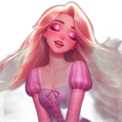 dress, face, hair, fantasy art transparent PNG cut-out