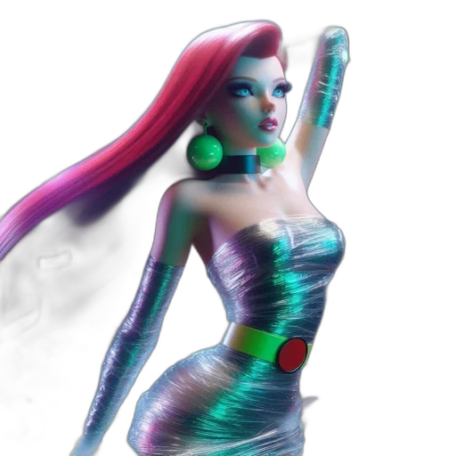 dress, concept art, fantasy art, 3d render transparent PNG cut-out
