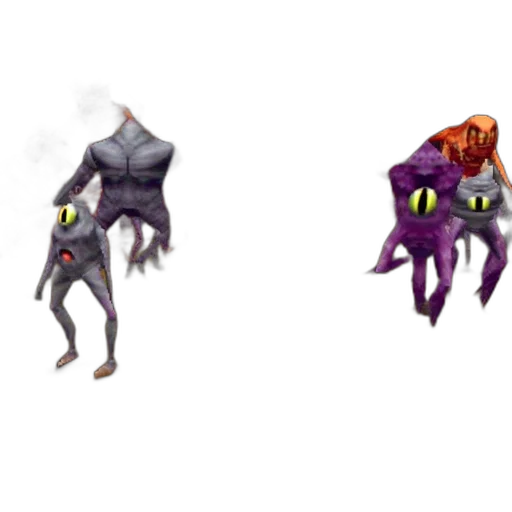 creature, concept art, pixel art, fantasy art transparent PNG cut-out