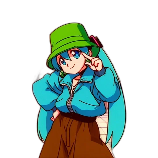 hat, jacket, staff, dress transparent PNG cut-out
