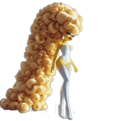 hair, dress, food, crown transparent PNG cut-out