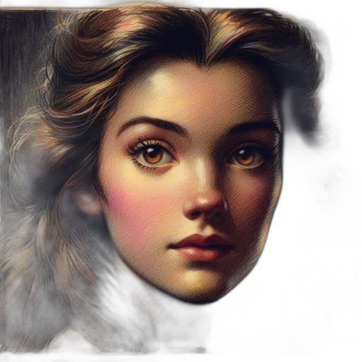 face, crown, mask, hair transparent PNG cut-out