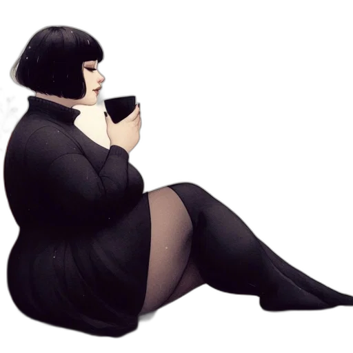 dress, staff, creature, food transparent PNG cut-out