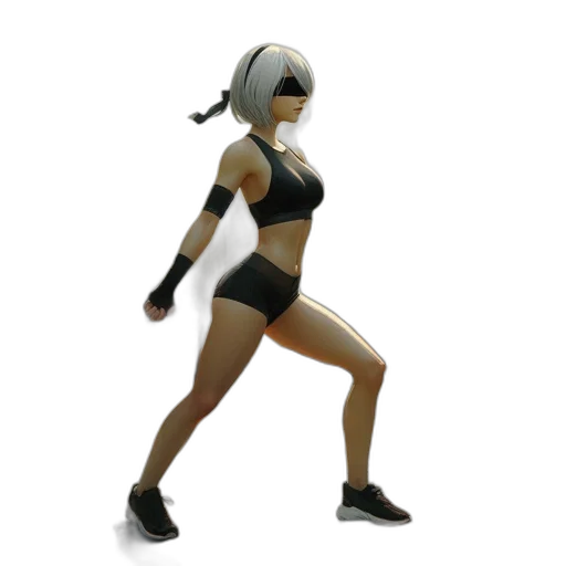 robot, concept art, 3d render, cyberpunk transparent PNG cut-out
