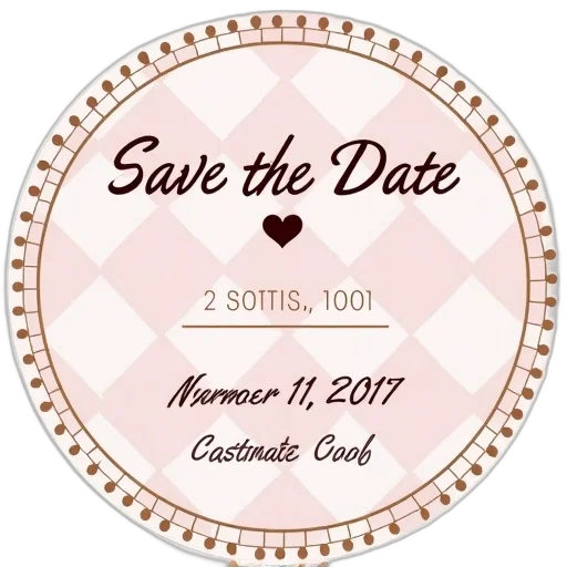 save, date, wedding, stickers transparent PNG cut-out