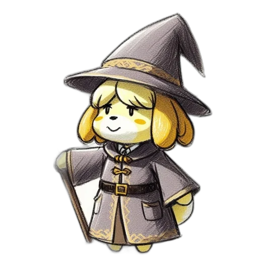 staff, hat, weapon, mask transparent PNG cut-out
