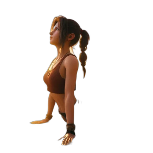 staff, creature, 3d render, concept art transparent PNG cut-out