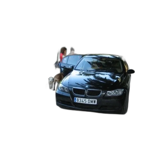 car, robot, 3d render, photorealistic transparent PNG cut-out