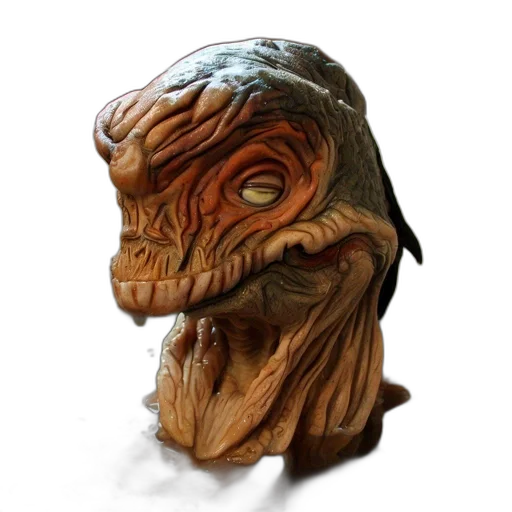 mask, face, creature, dragon transparent PNG cut-out