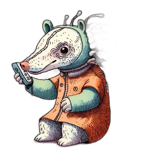 creature, dragon, jacket, animal transparent PNG cut-out