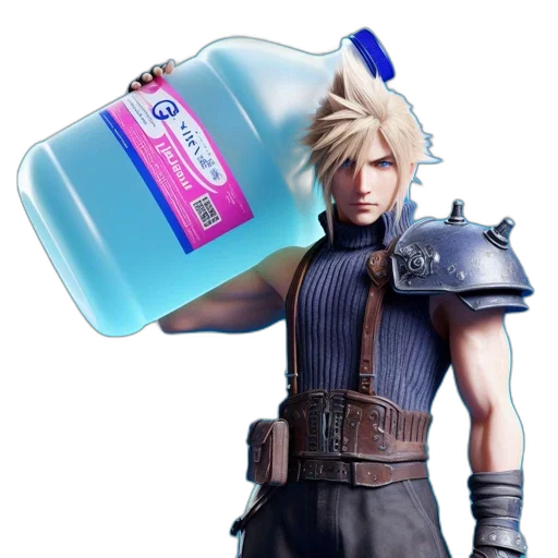 bottle, weapon, food, vaporwave transparent PNG cut-out