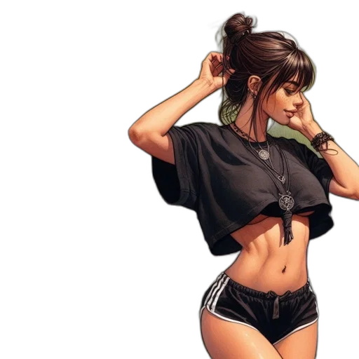jacket, concept art, comic book art, fantasy art transparent PNG cut-out