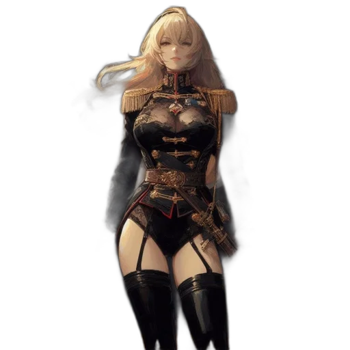 dress, staff, sword, weapon transparent PNG cut-out