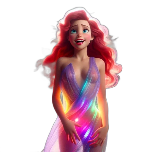 dress, concept art, fantasy art, cartoon transparent PNG cut-out