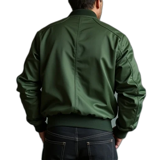 jacket, staff, 3d render, photorealistic transparent PNG cut-out